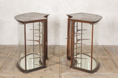 Pair of Edwardian Mahogany Haberdashery Cabinets